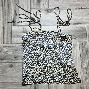 Stylish Leopard Print Camisole Top